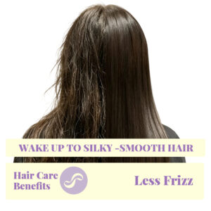 Comparison of hair using silk pillowcases