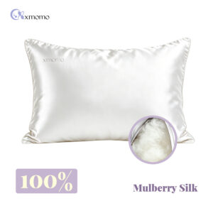 White Queen Double-Sided 100% Silk Pillowcase--Envelope