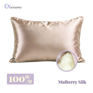 Champagne Queen Double-Sided 100% Silk Pillowcase--Envelope