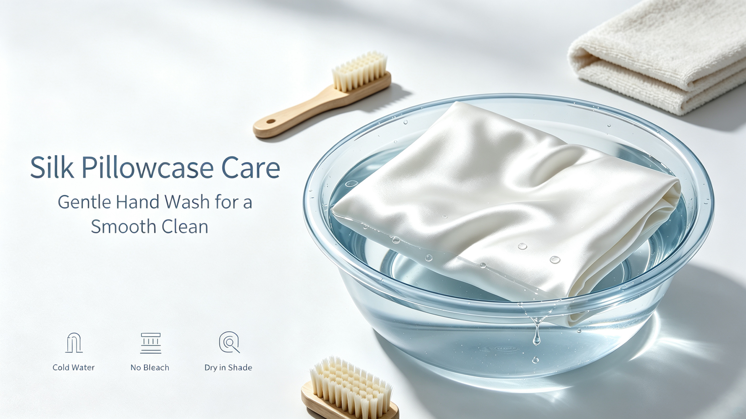 silk pillowcase care