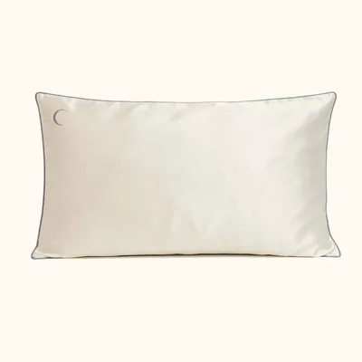Moonlight Double-Sided 100% White Silk Pillowcase