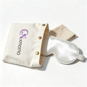 xmomo white sleep mask package